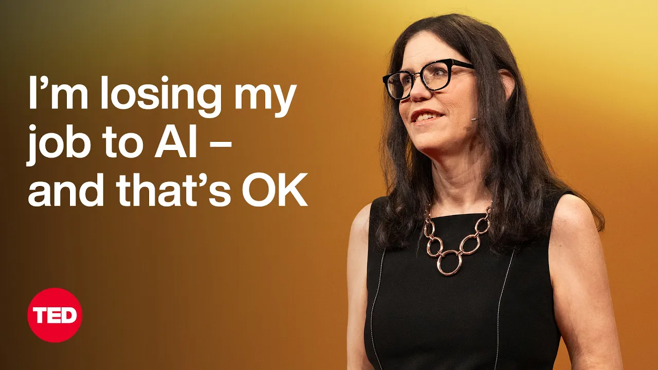 I’ll Probably Lose My Job to AI. Here’s Why That’s OK | Megan J. McArdle | TED