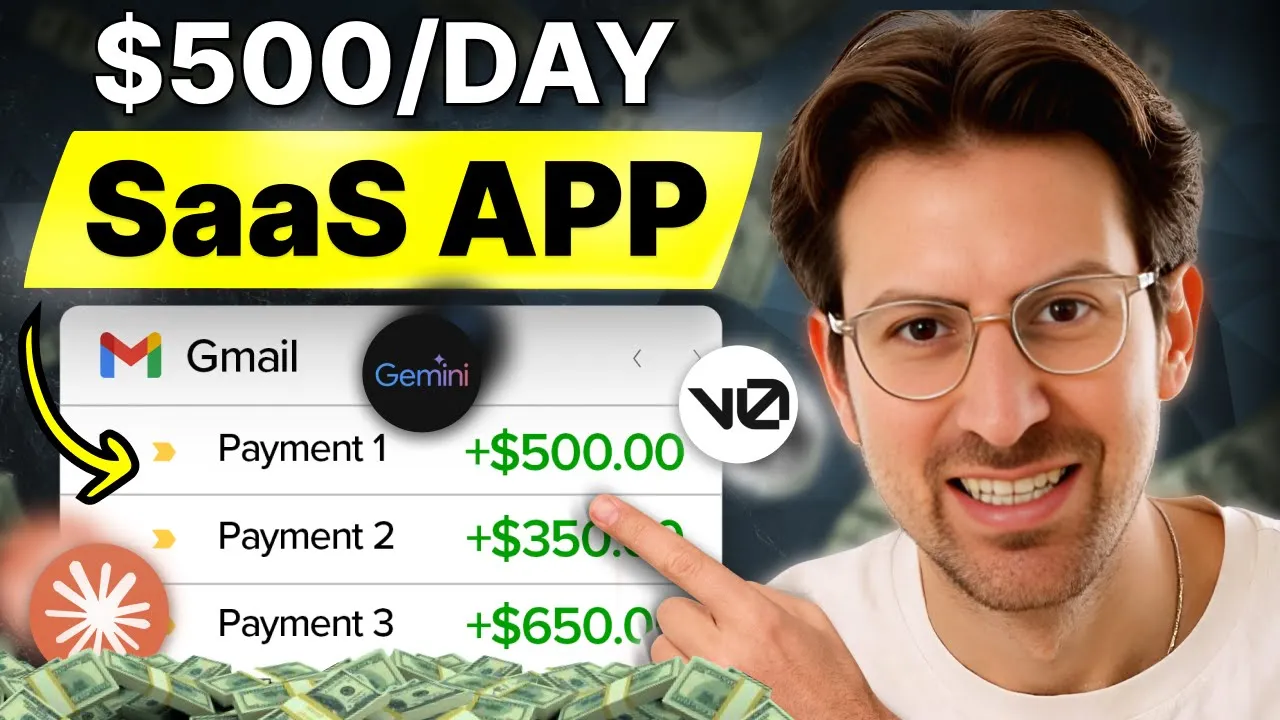 Go from $0 to $15k/mo SaaS App in a weekend using AI (Steal This)