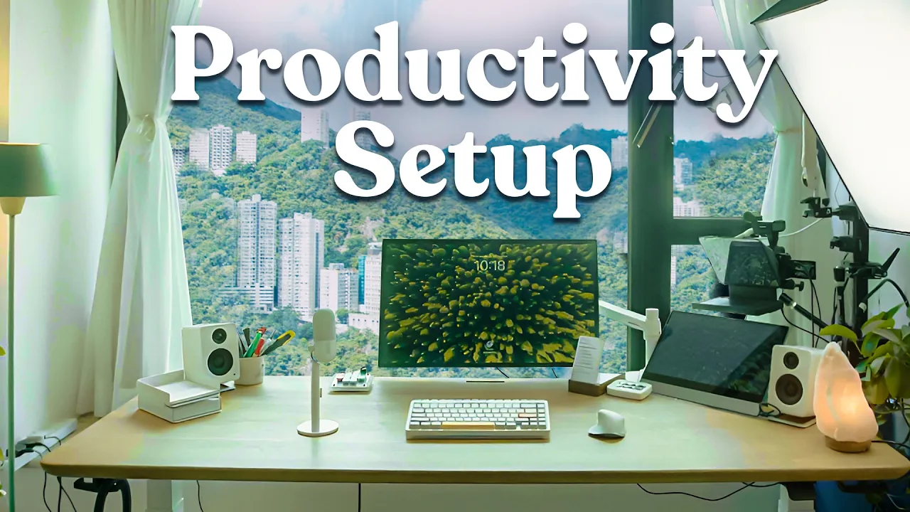 My Productivity Desk Setup Tour (2025)