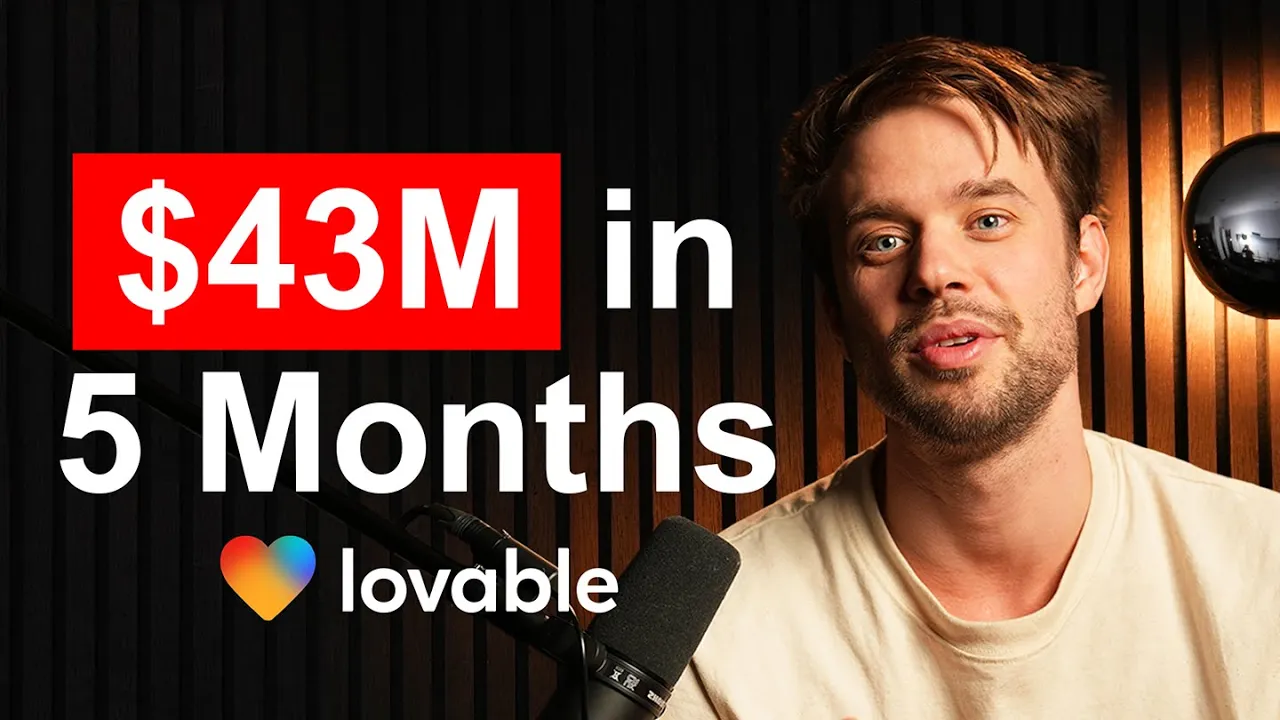 The Ai App Builder That Went From 0 to $43M in 5 Months | Lovable
